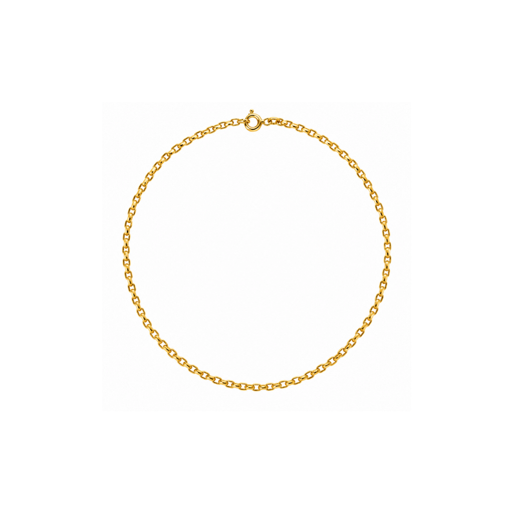 14K Yellow Gold Chain – 22