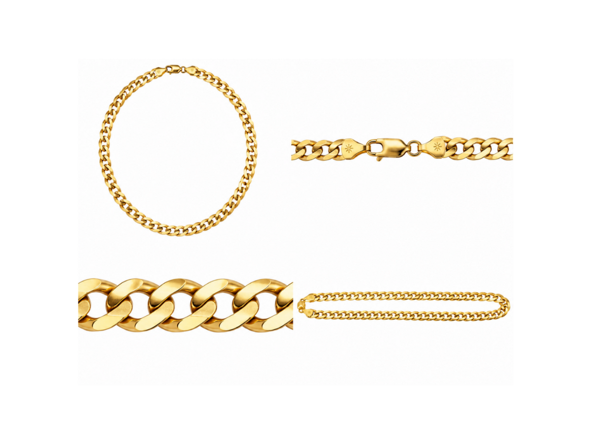 14K Yellow Gold Cuban Link Chain – 48.99 Grams