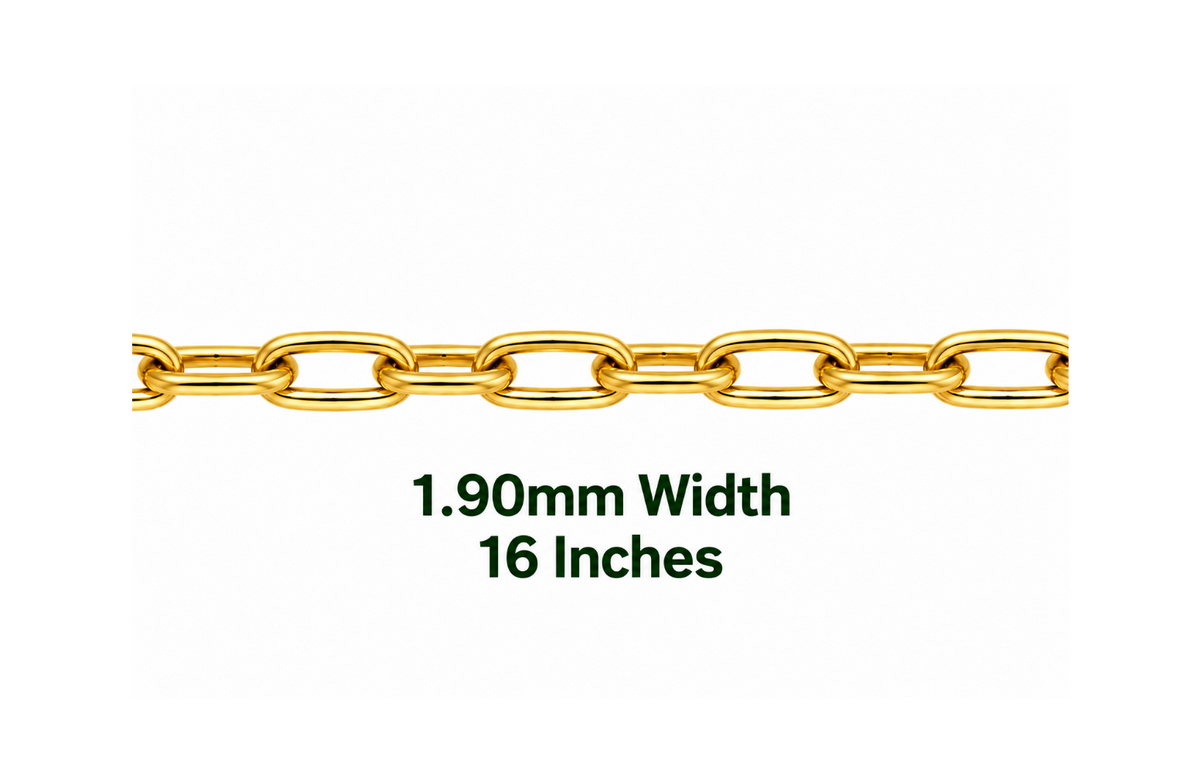 14K Yellow Gold Chain – 2.02 Grams