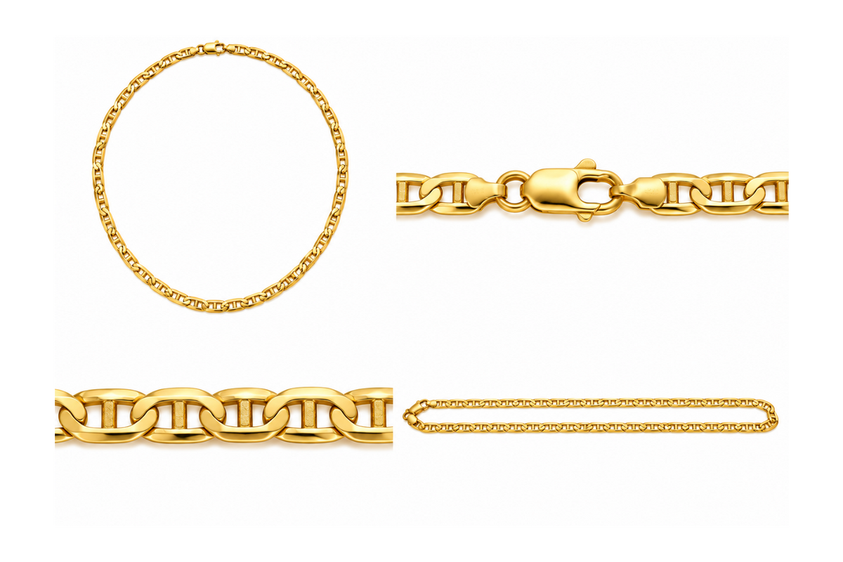 10K Yellow Gold Chain – 22" – 5.4 mm – 20.84 g
