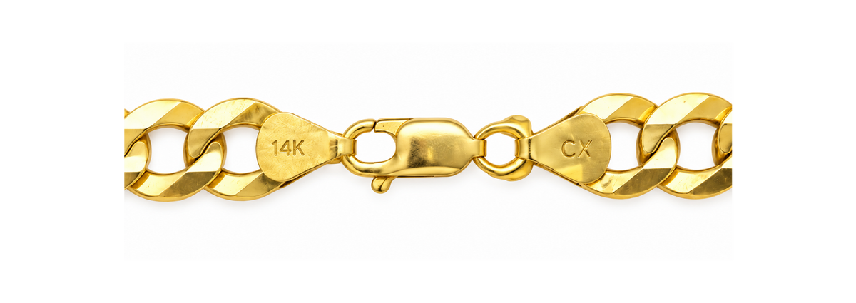 14K Yellow Gold Cuban Link Chain – 24" – 8.53 mm – 36.86 g