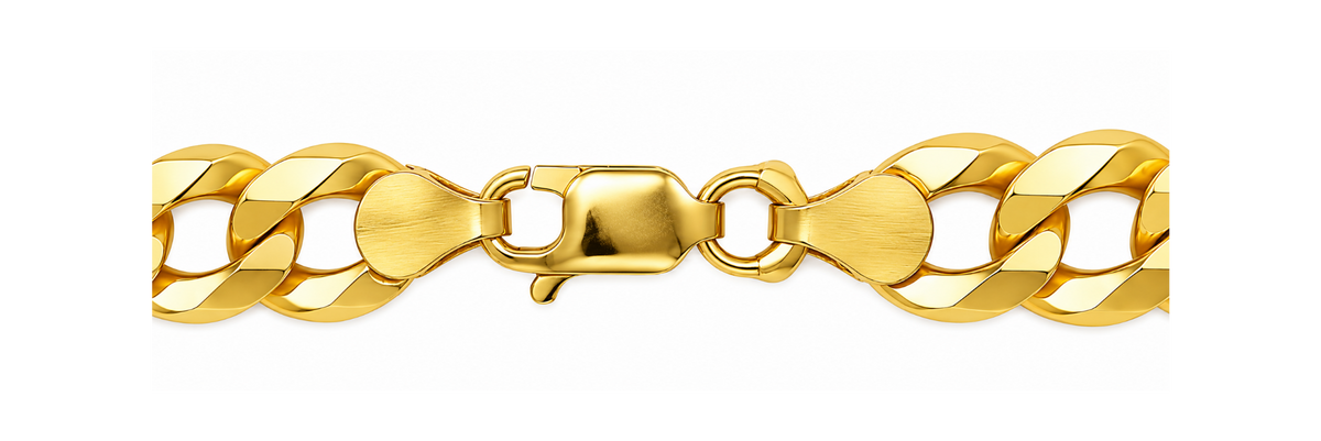 14K Yellow Gold Cuban Link Chain – 24" – 7.70 mm – 51.63 g
