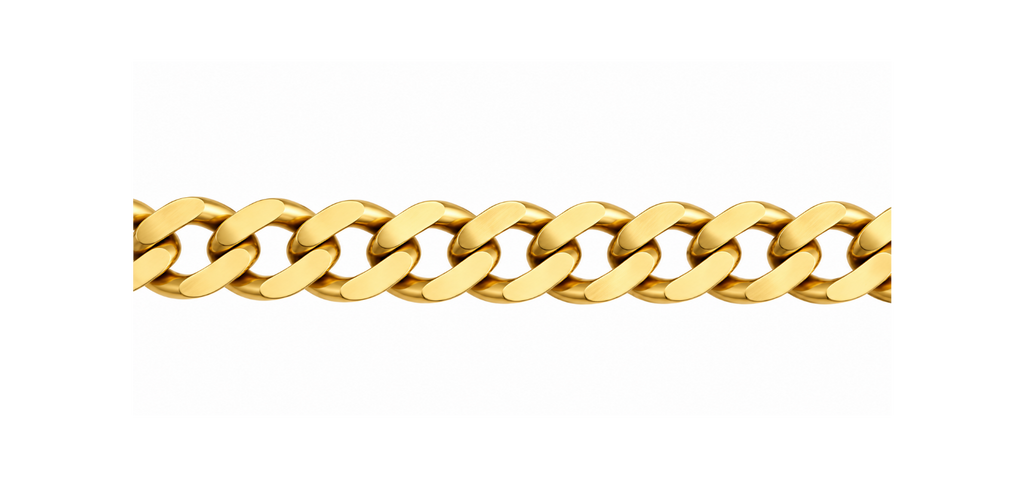 14K Yellow Gold Cuban Link Chain – 17.2 Grams