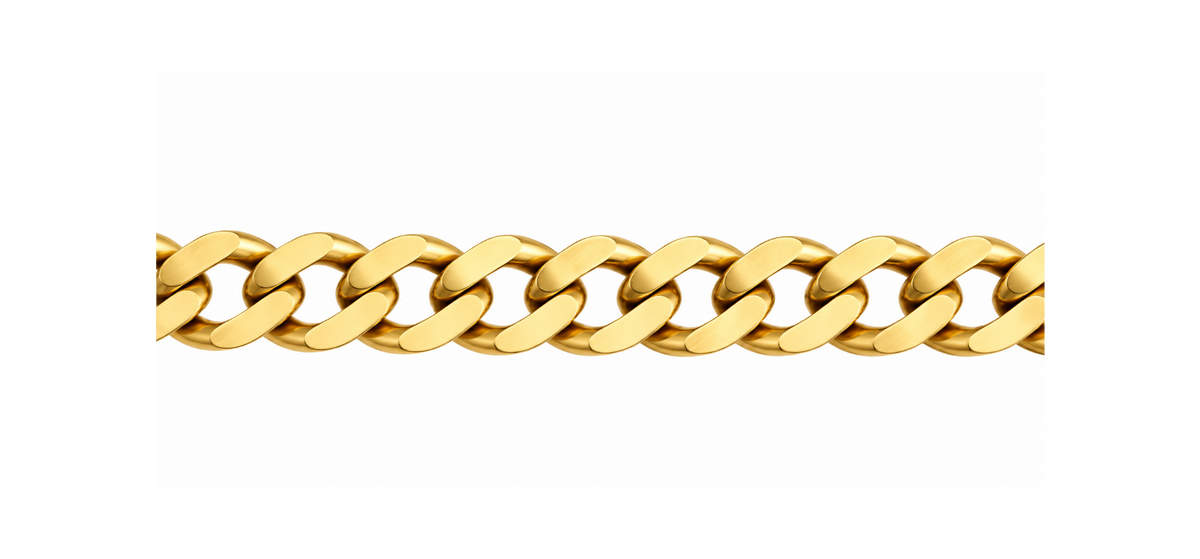 14K Yellow Gold Cuban Link Chain – 17.2 Grams