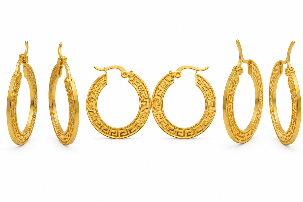 14K Yellow Gold Earrings – 2.8g