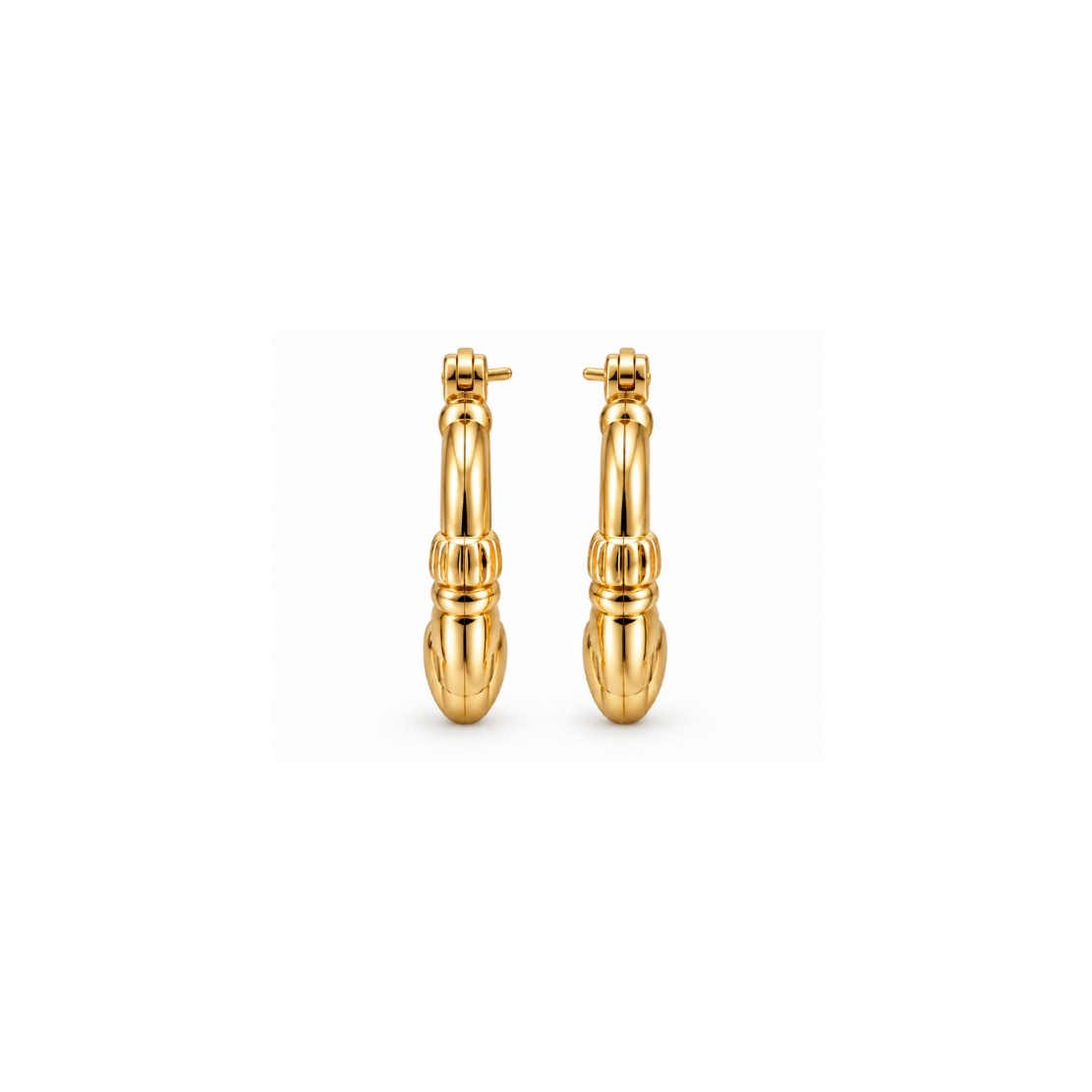 14K Yellow Gold Earrings – 1.24g
