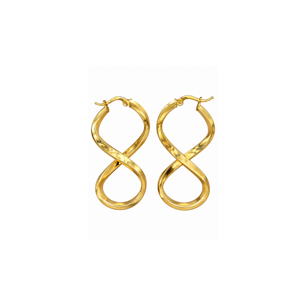 14K Yellow Gold Hoop Earrings – 2.7 DWT