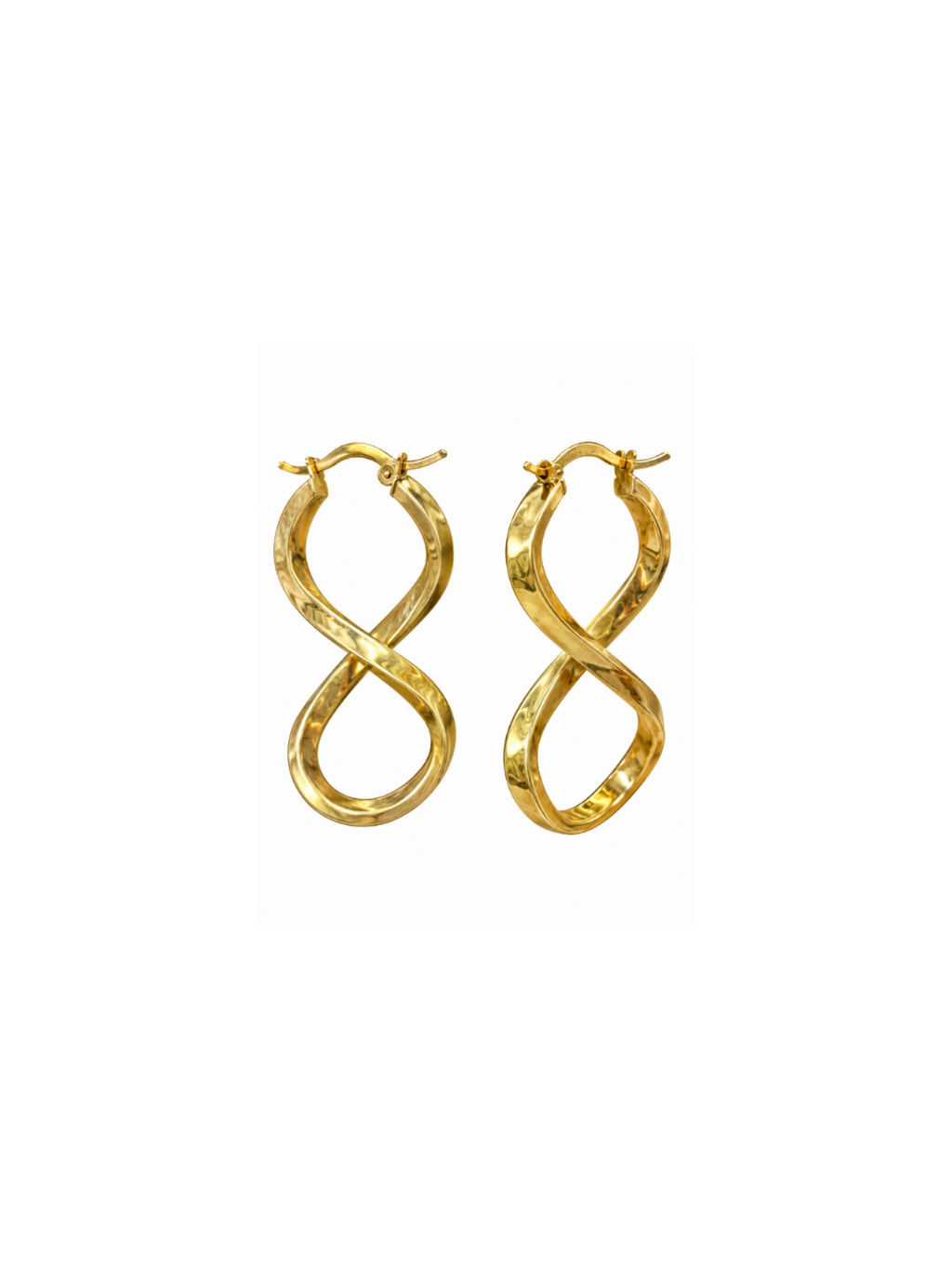 14K Yellow Gold Hoop Earrings – 2.7 DWT