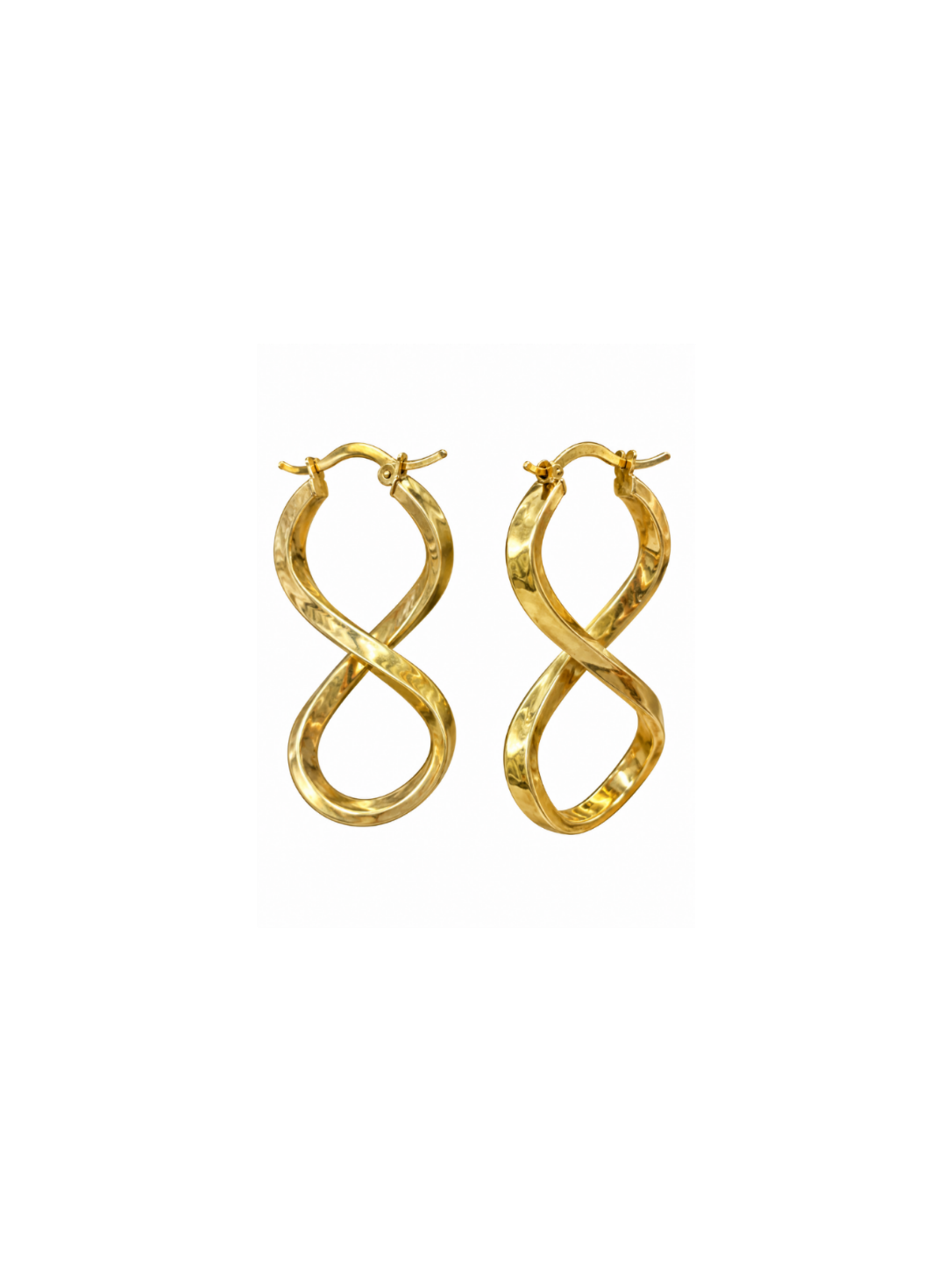 14K Yellow Gold Hoop Earrings – 2.7 DWT