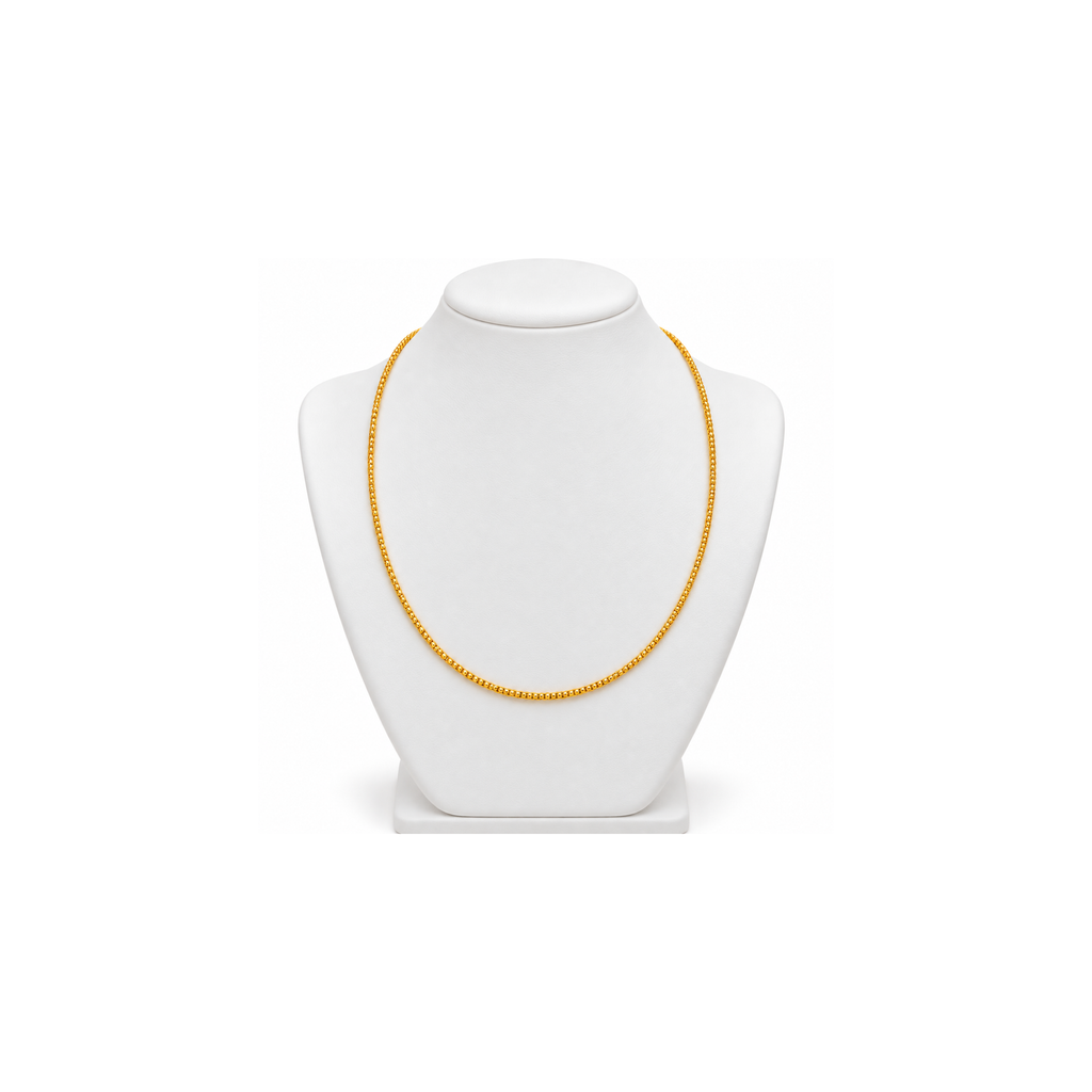 18K Gold Chain – 21" – 2.20 mm