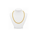 14K Yellow Gold Mariner Link Chain – 22.5"