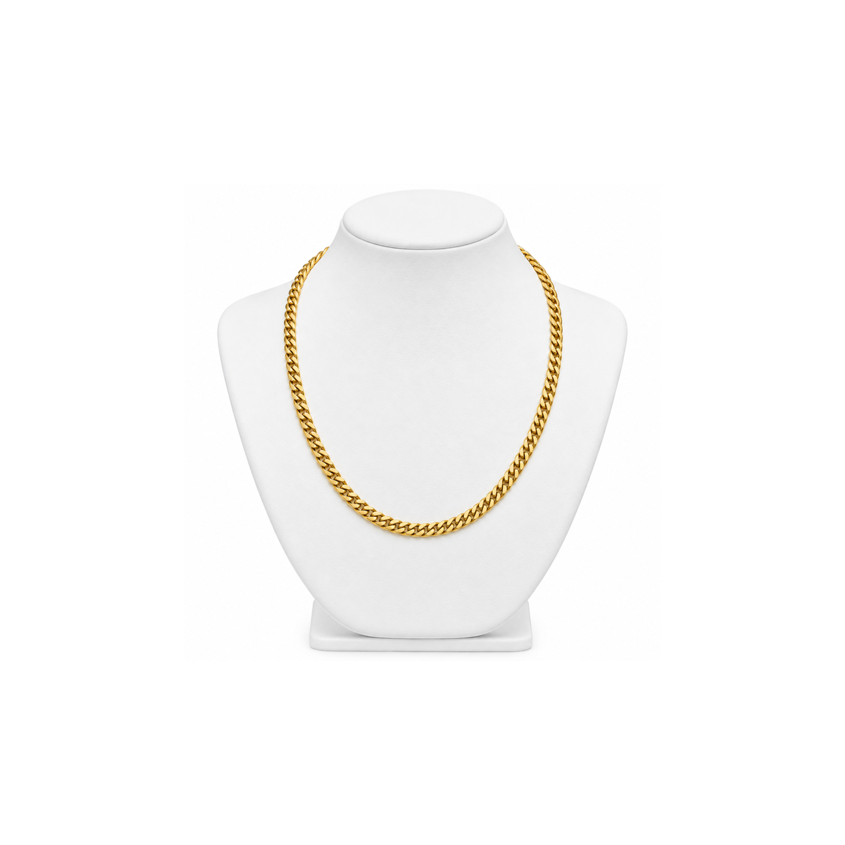 14K Yellow Gold Cuban Link Chain – 23" – 3.50 mm