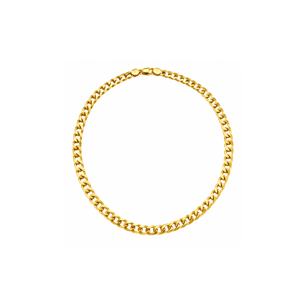 14K Yellow Gold Cuban Link Chain – 26.12 Grams