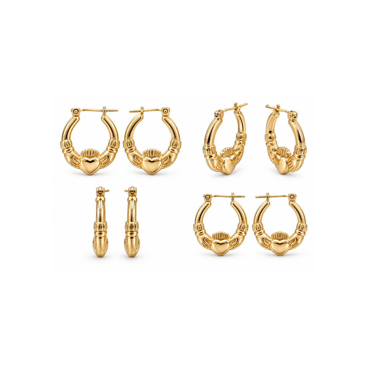 14K Yellow Gold Earrings – 1.24g