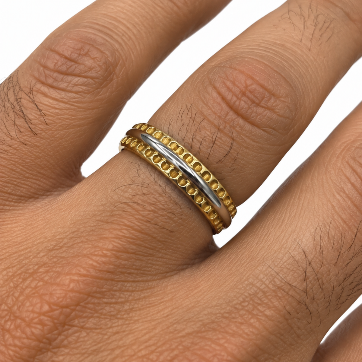 22K Yellow Gold Classic Band – 5.1 DWT – Size 7 3/4