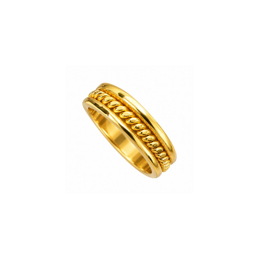 14K Yellow Gold Diamond Cluster Ring – 0.40 CT