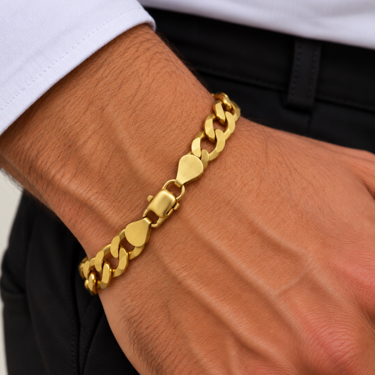 14K Yellow Gold Link Bracelet