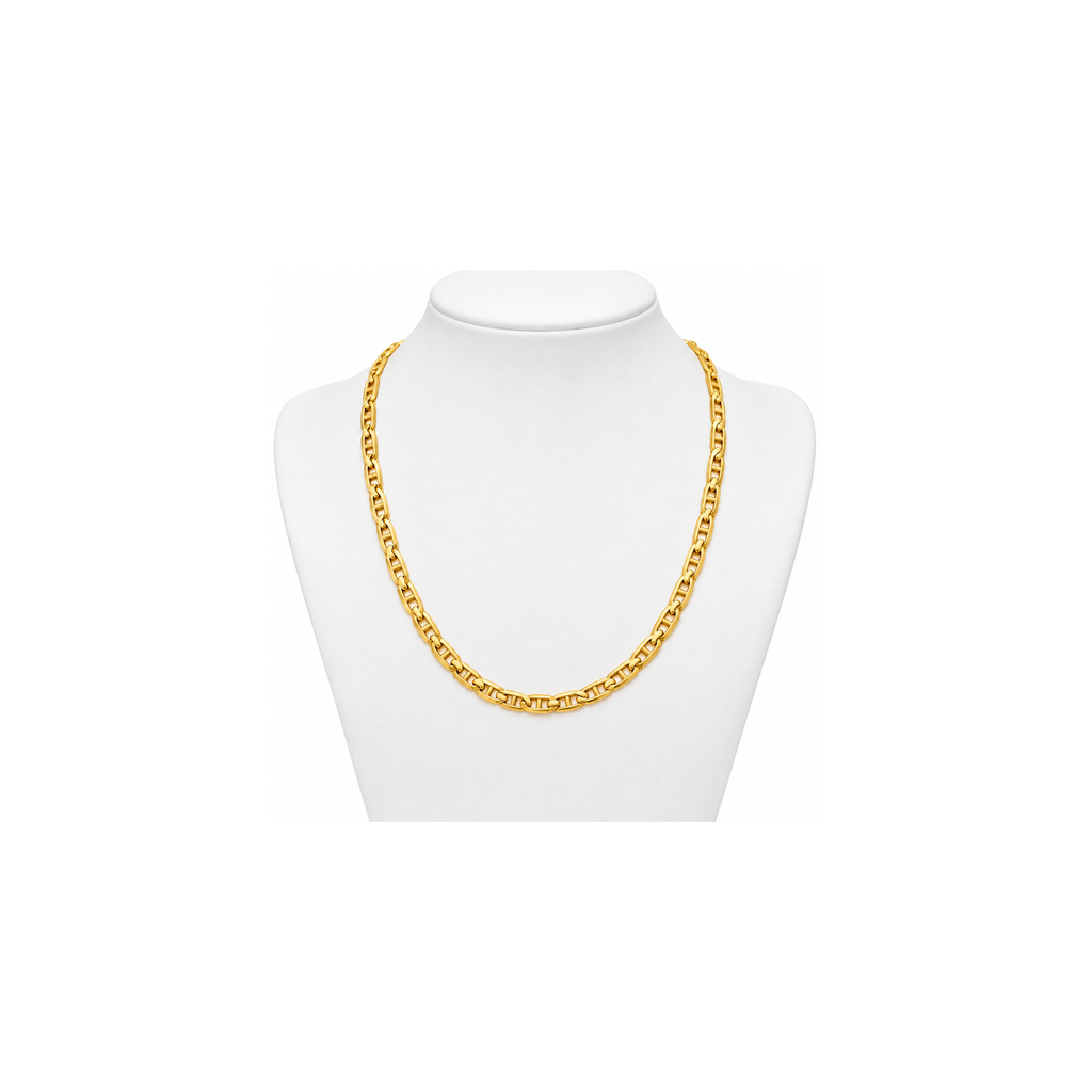 10K Yellow Gold Chain – 22" – 5.4 mm – 20.84 g