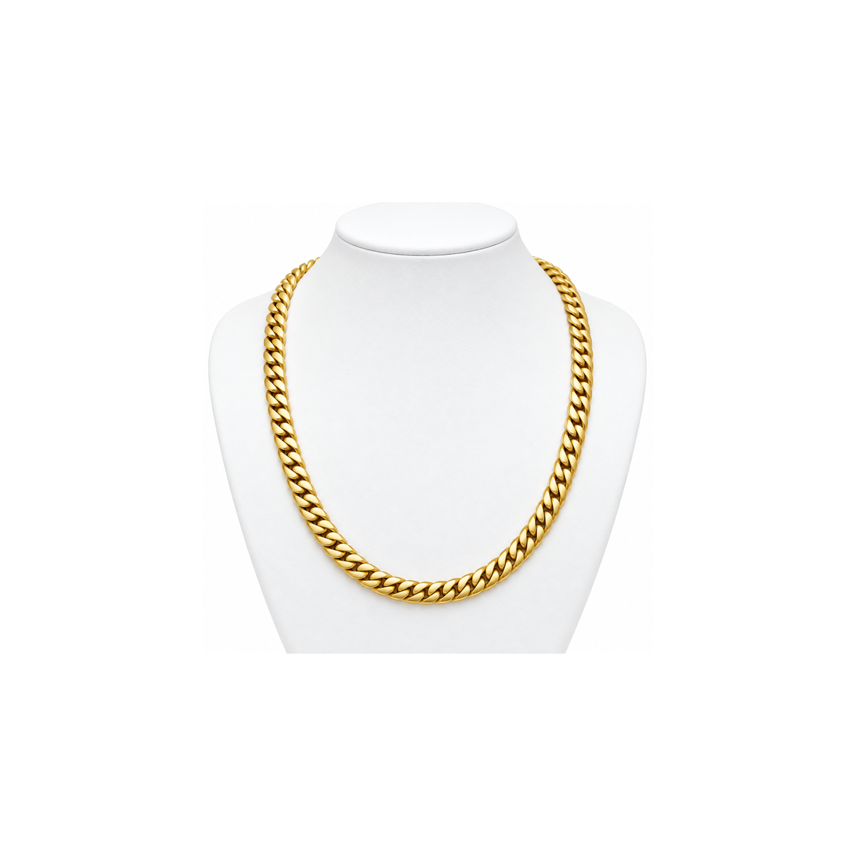 14K Yellow Gold Cuban Link Chain – 19" – 5.0 mm – 51.79 g