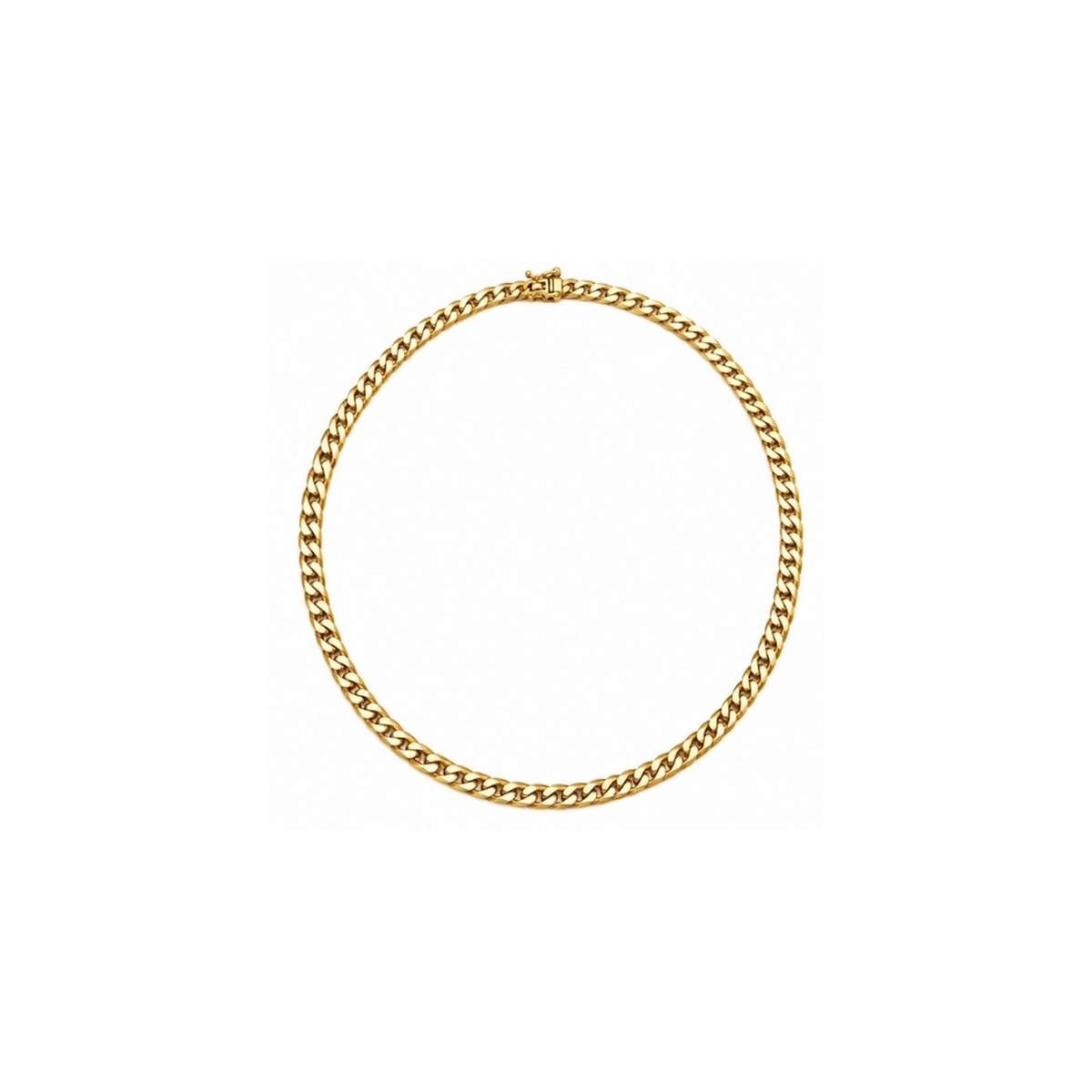 14K Yellow Gold Cuban Link Chain – 23" – 3.45 mm – 28.15 g