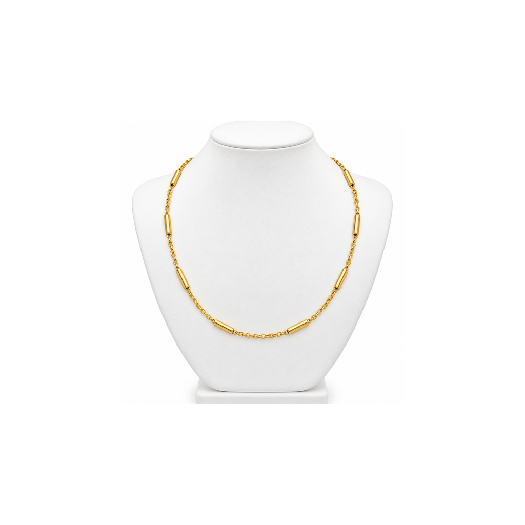 18K Yellow Gold Chain – 21" – 2.40 mm – 8.24 g