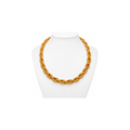 18K Yellow Gold Braided Multi-Strand Necklace – 16" – 7.35 mm – 22.55 g
