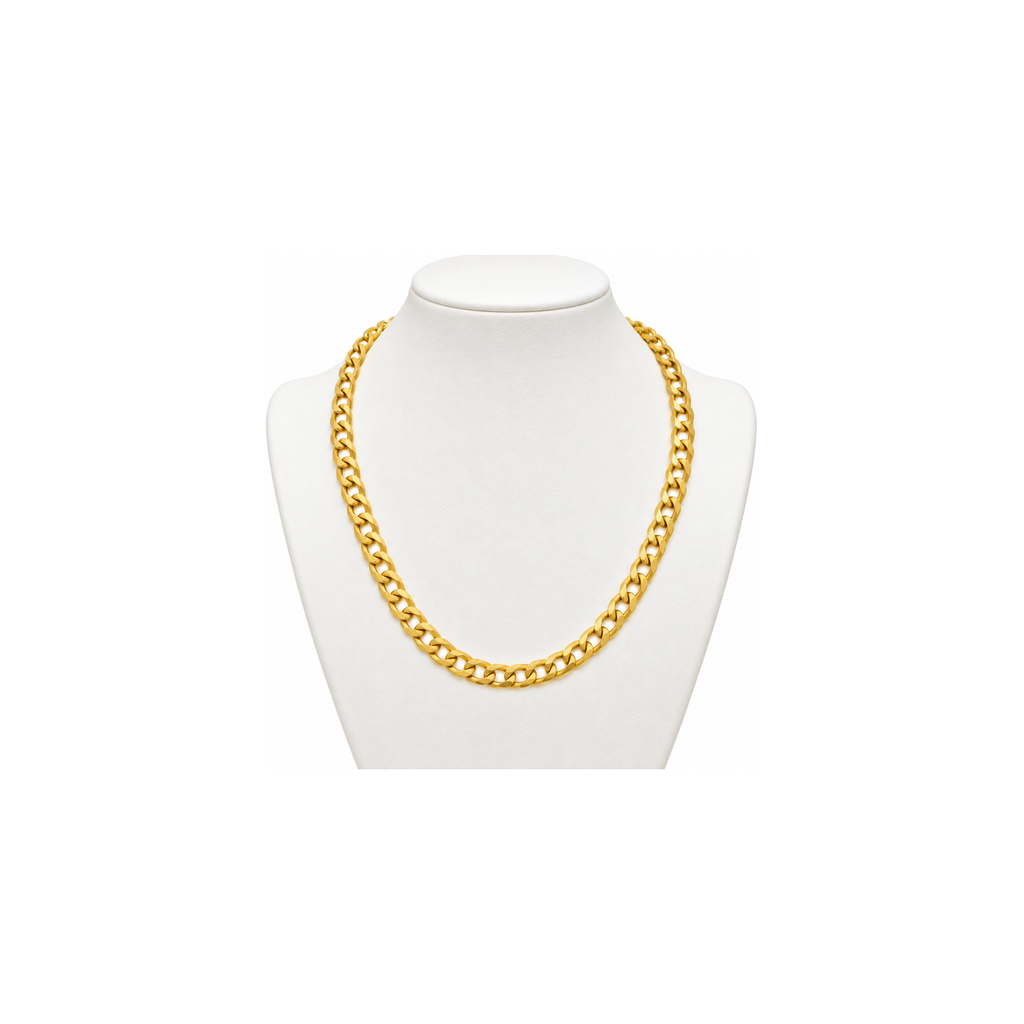 14K Yellow Gold Cuban Link Chain – 24" – 8.53 mm – 36.86 g