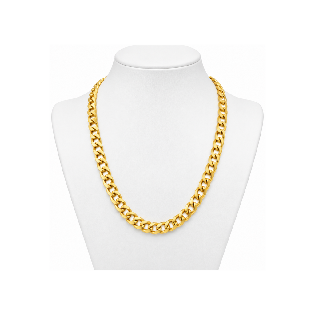 14K Yellow Gold Cuban Link Chain – 24" – 7.70 mm – 51.63 g