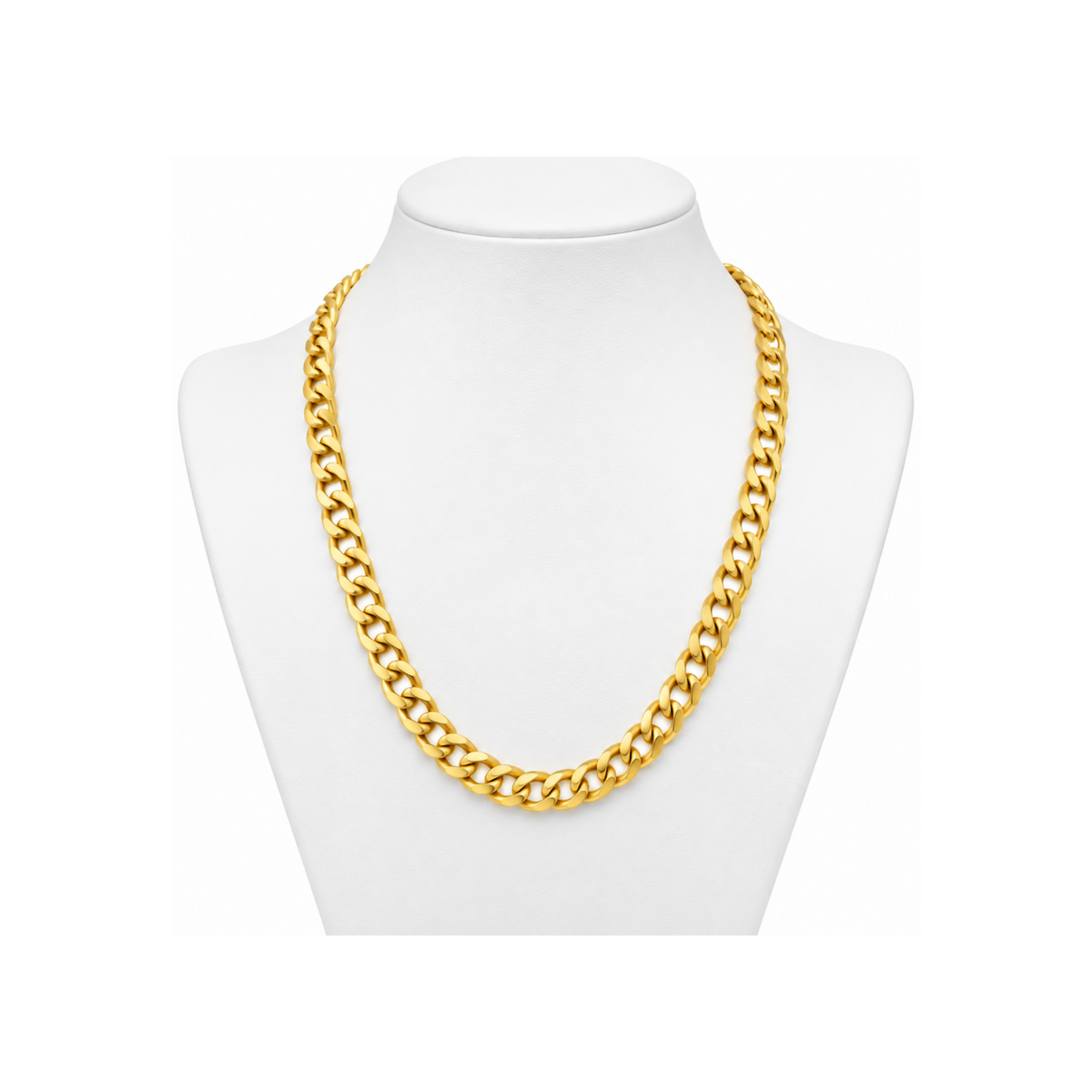 14K Yellow Gold Cuban Link Chain – 24" – 7.70 mm – 51.63 g