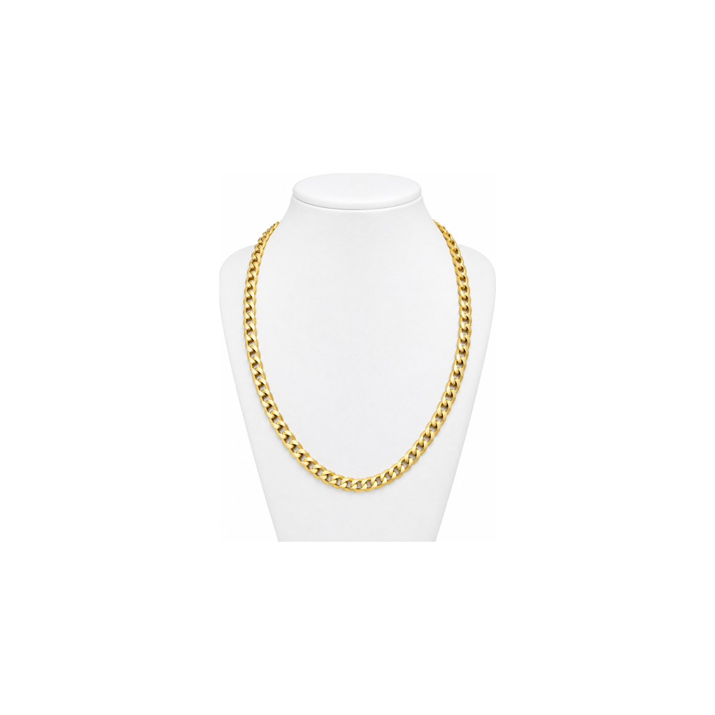 14K Yellow Gold Cuban Link Chain – 26.12 Grams