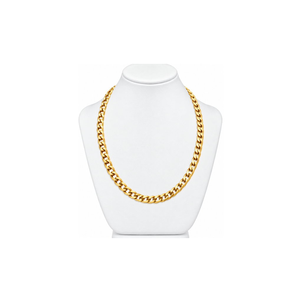 14K Yellow Gold Cuban Link Chain – 48.99 Grams