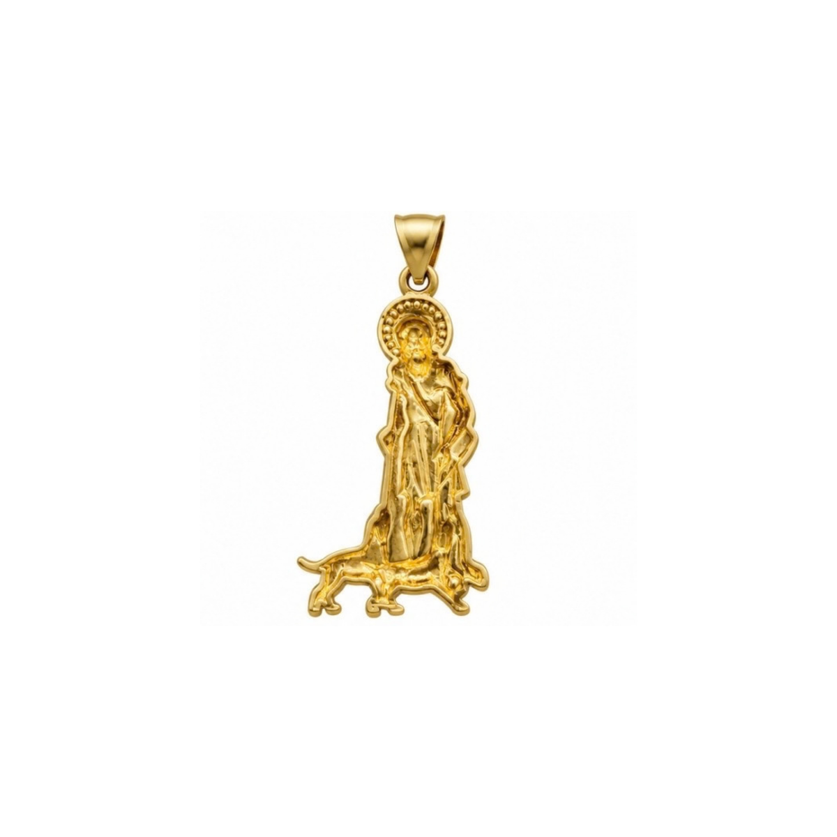 San Lazaro 10K Yellow Gold Pendant