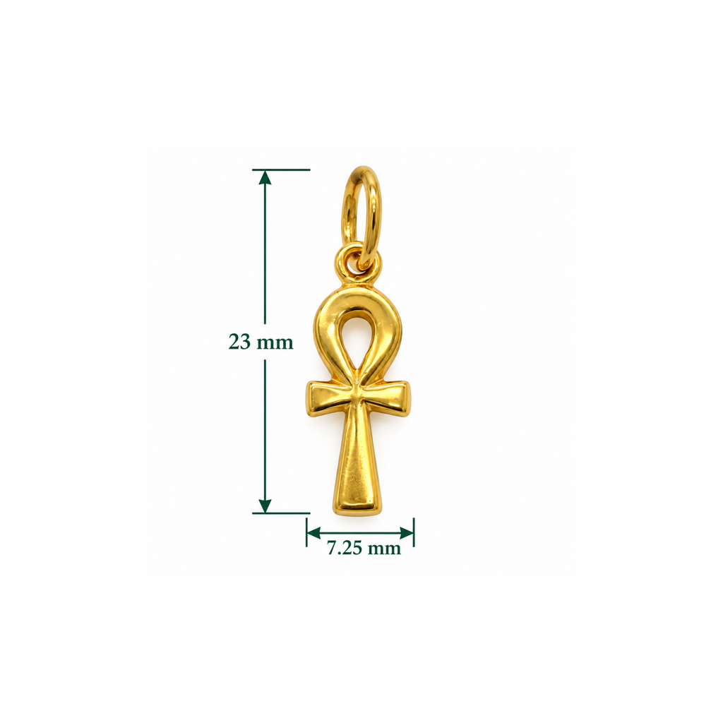 18K Yellow Gold Pendant