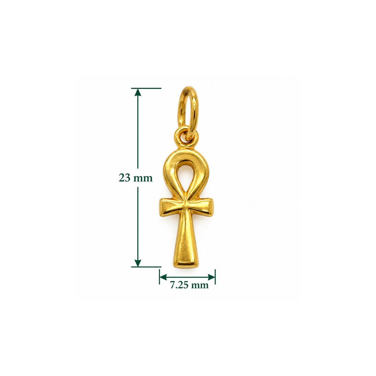 18K Yellow Gold Pendant