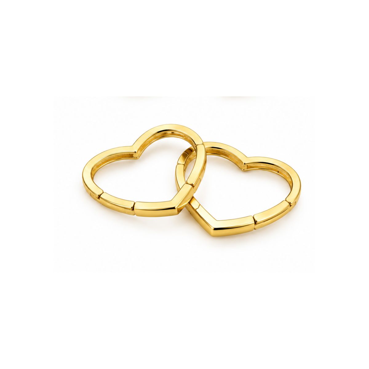 14K Yellow Gold Zirconia Earrings