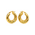 18K Yellow Gold Earrings – 5.91g