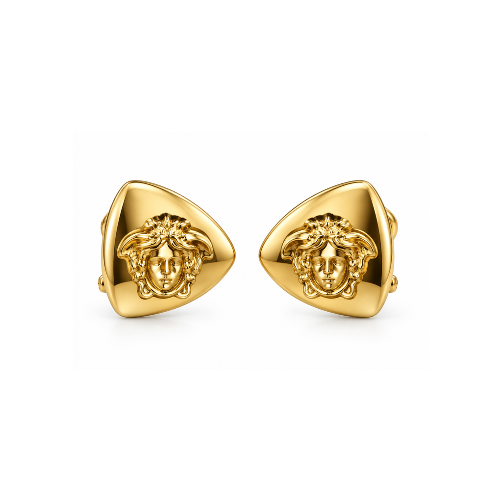 14K Gold Earrings – Elegant Statement Design