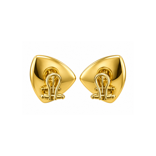 14K Gold Earrings – Elegant Statement Design