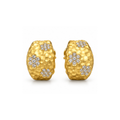 18K Yellow Gold Diamond Earrings – 0.52 CTW