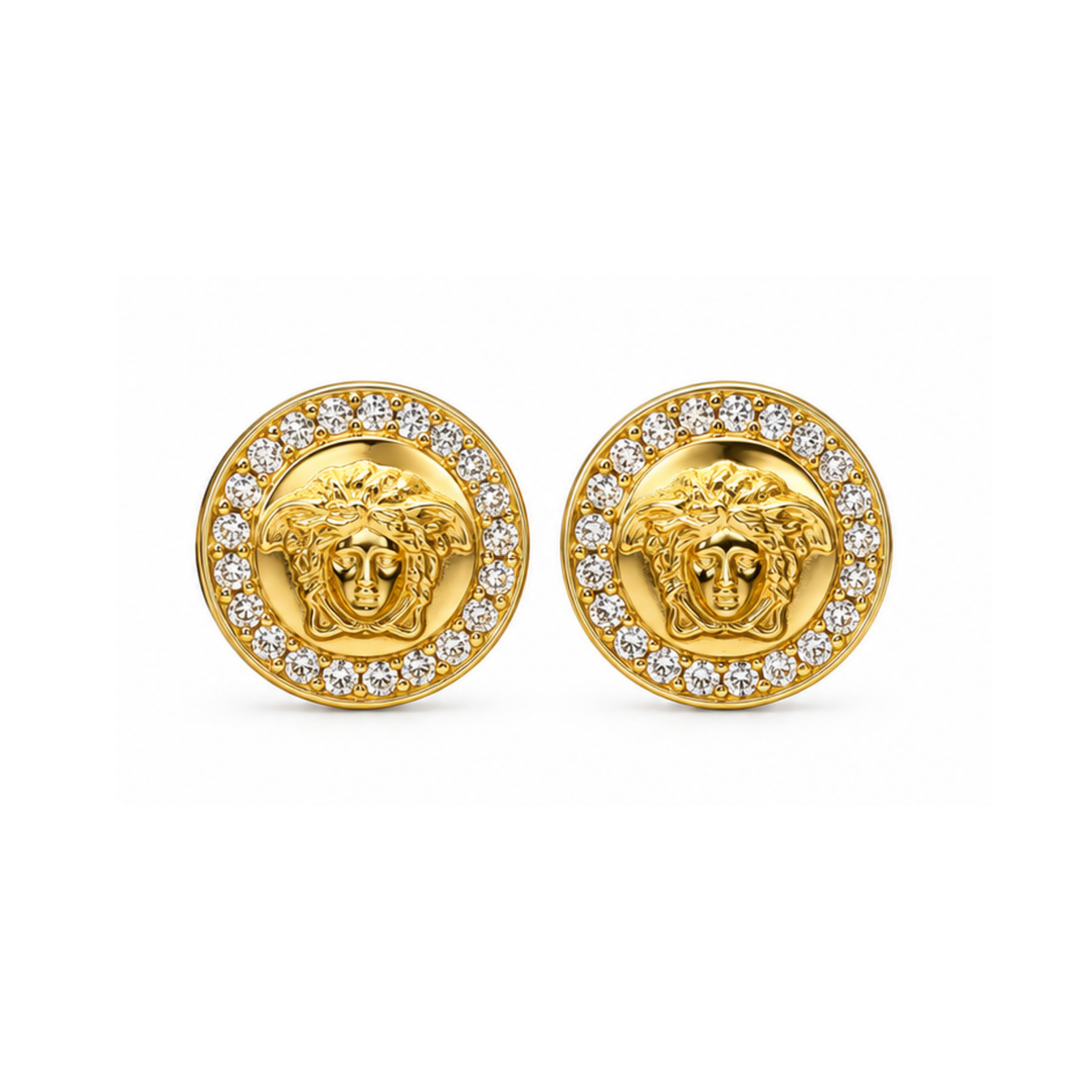 14K Gold Cubic Zirconia Earrings
