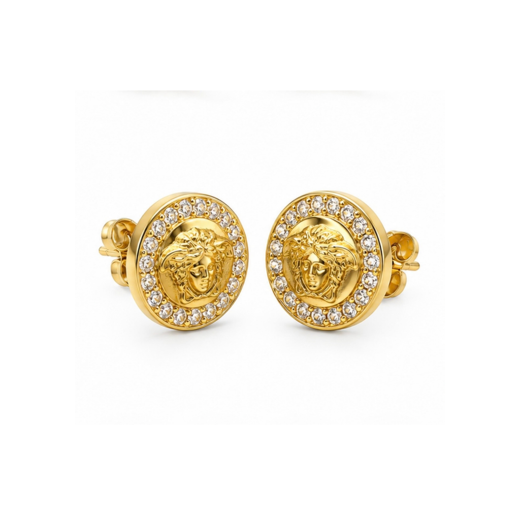 14K Gold Cubic Zirconia Earrings