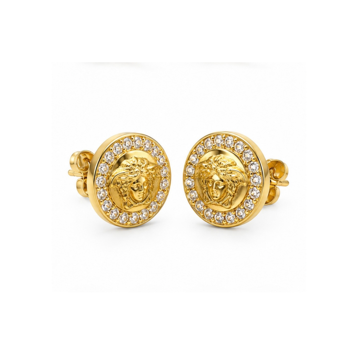 14K Gold Cubic Zirconia Earrings