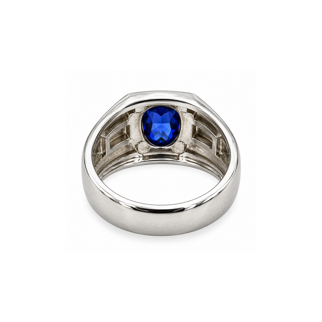 18K Two-Tone Gold Diamond Men’s Ring