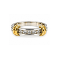 18K Yellow Gold Band Ring – Size 8.5