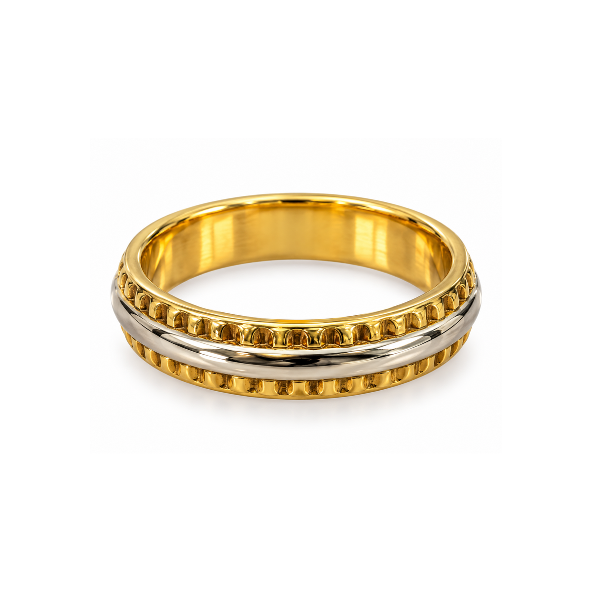 22K Yellow Gold Classic Band – 5.1 DWT – Size 7 3/4