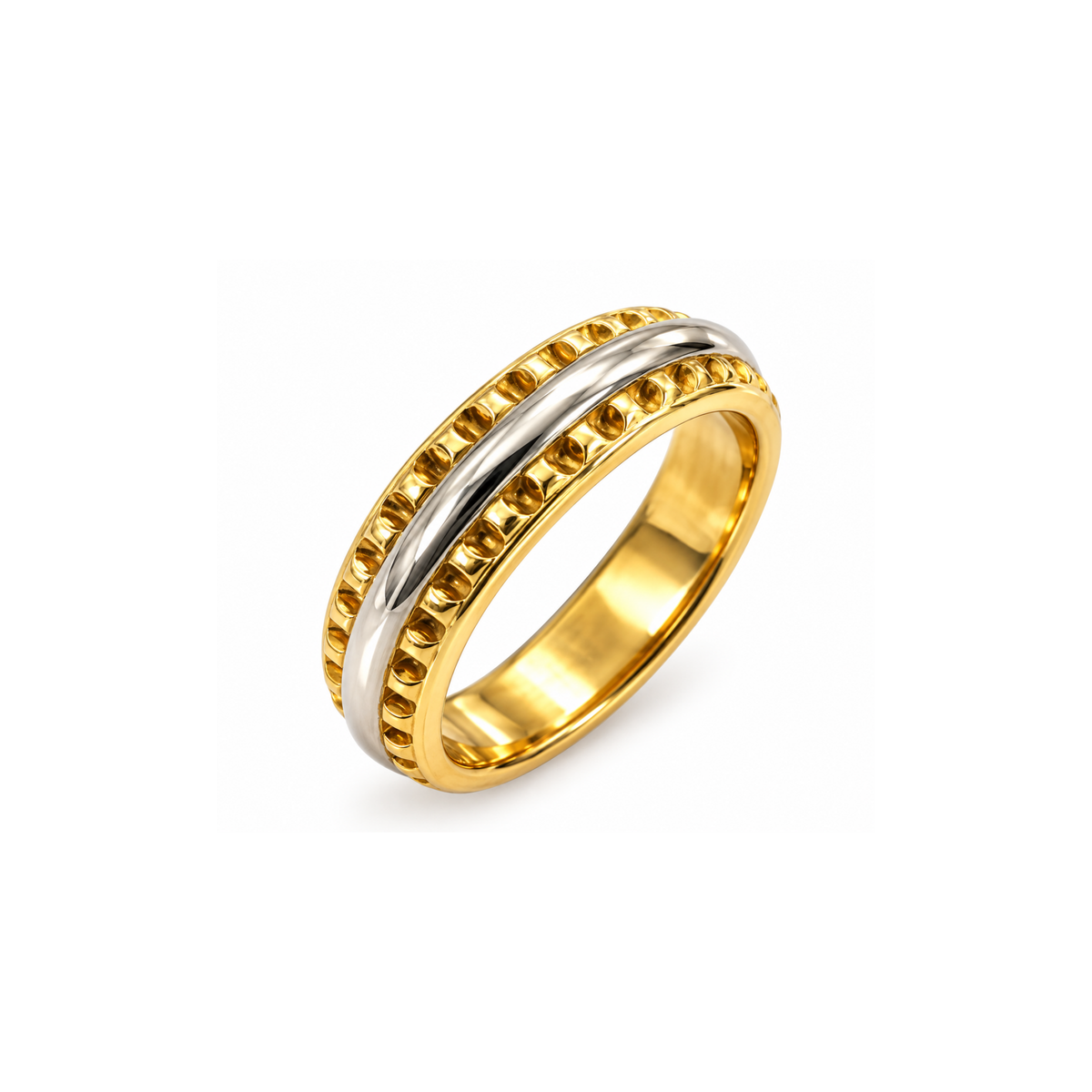 22K Yellow Gold Classic Band – 5.1 DWT – Size 7 3/4