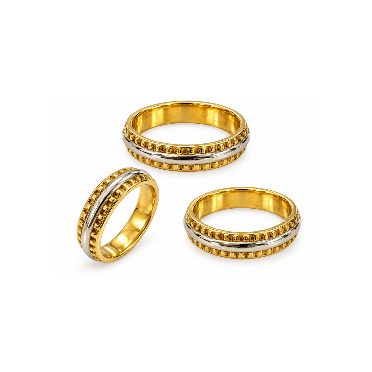 22K Yellow Gold Classic Band – 5.1 DWT – Size 7 3/4