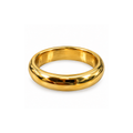 14K Yellow Gold Men’s Zirconia Ring