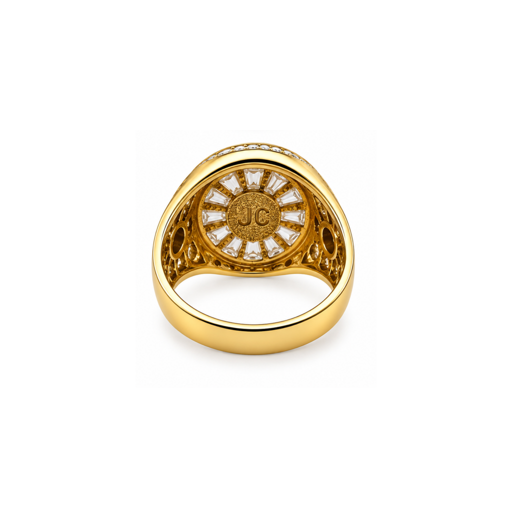 18K Yellow Gold Men’s Ring – Size 6 1/2 – 6.53g / 4.30 DWT