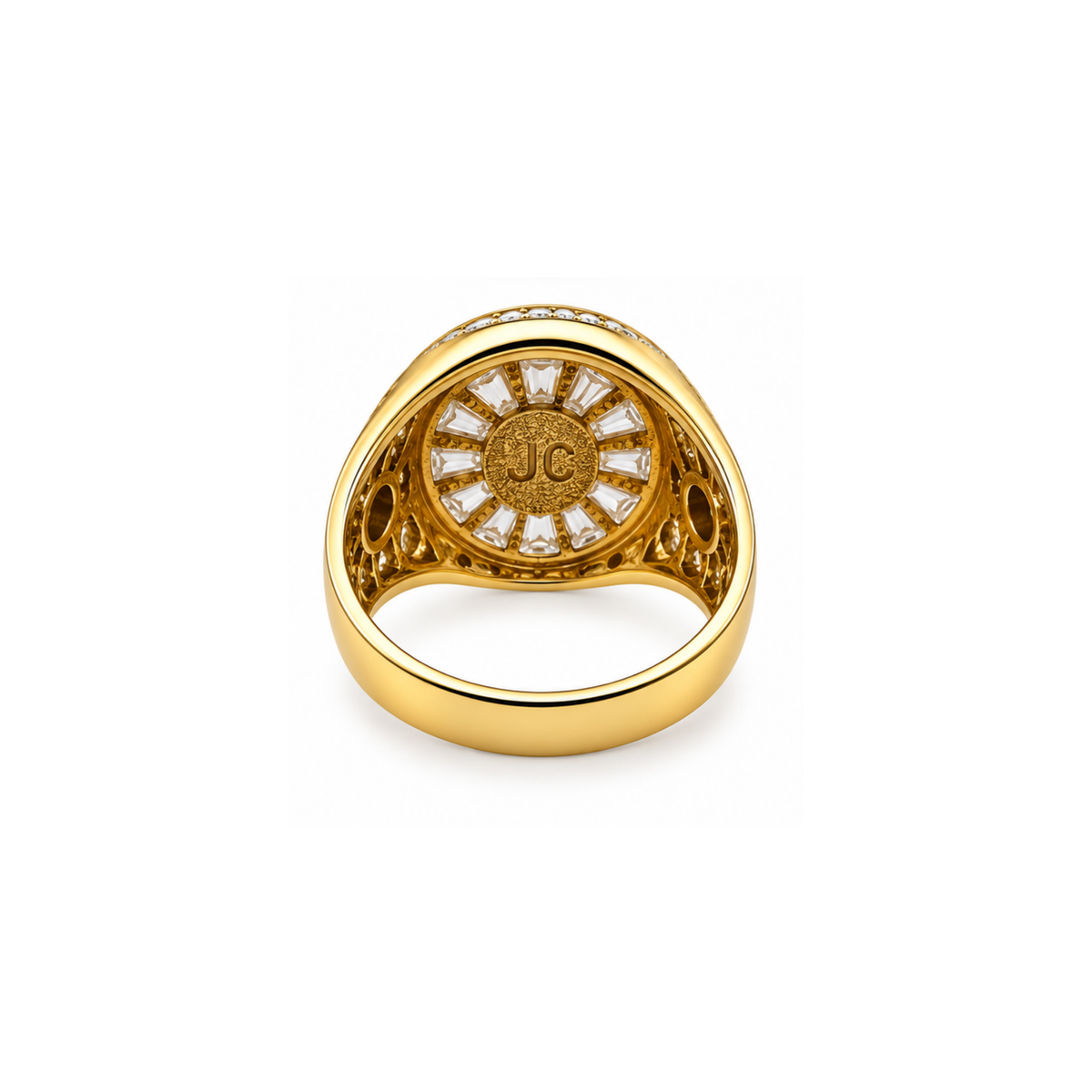 18K Yellow Gold Men’s Ring – Size 6 1/2 – 6.53g / 4.30 DWT